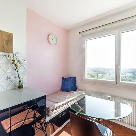 Calm And Breathtaking View With Balcony * Lyon
